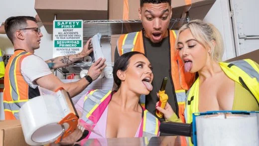 BrazzersExxtra – Chloe Surreal And Lexi Samplee – Working Girls