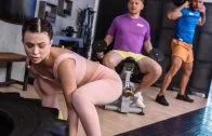 FitnessRooms – Katy Rose And Lena Coxx – Post Workout BBC