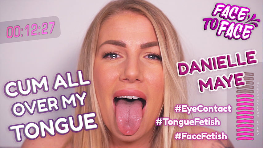 TheJerkOffGames &#8211; Danielle Maye &#8211; Cum All Over My Tongue, PervTube.net