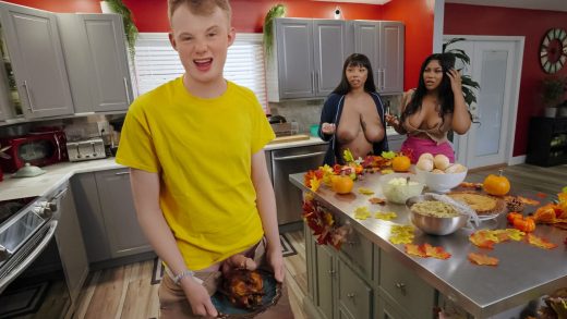 LilHumpers – Advoree And Jordyn Falls – Stuffing The Turkey