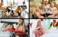 MylfSelects – Kat Dior, Brooklyn Chase, Dee Williams And Casca Akashova – Holiday Fun With MILFs Compilation