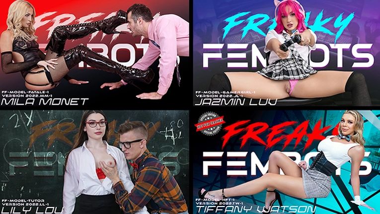 TeamSkeetSelects &#8211; Tiffany Watson, Jazmin Luv, Lily Lou And Charma Kelly &#8211; Best Of Freaky Fembots, PervTube.net