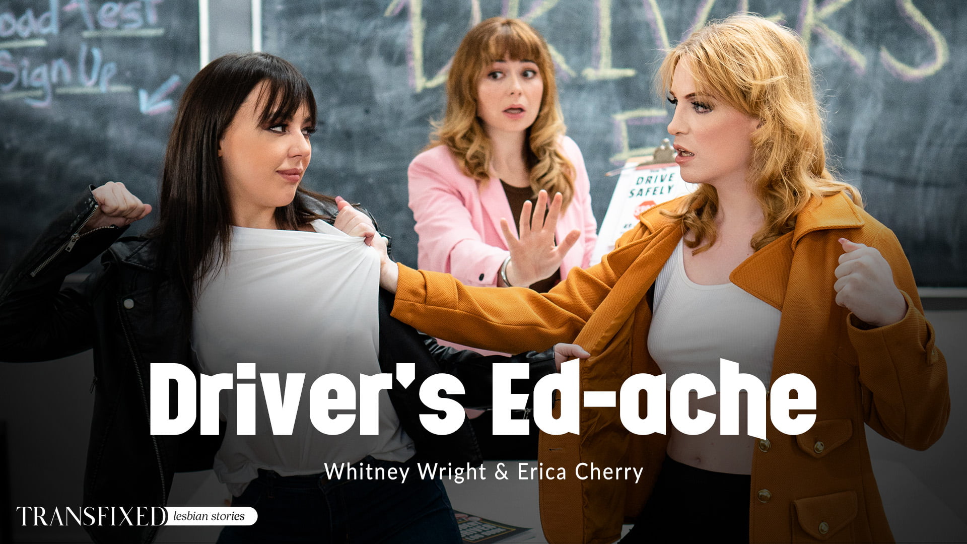 Transfixed &#8211; Whitney Wright And Erica Cherry &#8211; Driver&#8217;s Ed-ache, PervTube.net