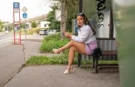 PublicAgent – Ariana Van X – Latina Tries Czech Sausage