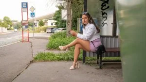 PublicPickUps &#8211; Marie Getty &#8211; Barmaid Wants The Tip, PervTube.net