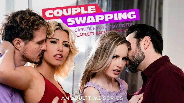 CoupleSwapping &#8211; Scarlett Sage And Carlita Ray &#8211; Lust In Translation, PervTube.net