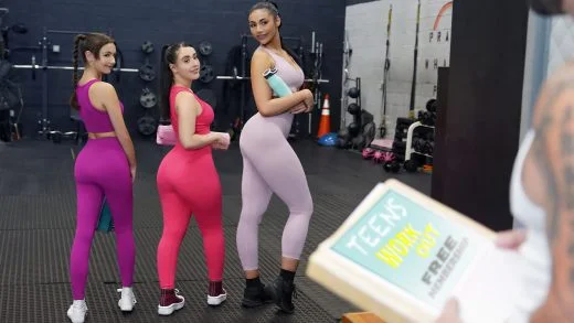 BFFs – Brookie Blair, Serena Hill And Ariana Starr – BFFS Don’t Pay For Gym Memberships