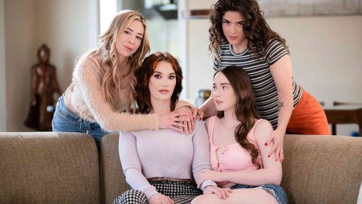 MommysGirl – Aiden Ashley, Victoria Voxxx, Hazel Moore And Siri Dahl – Family & Sitters, Reunited!