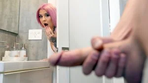 PervsOnPatrol &#8211; Nikki Peach Stepsister Shower Peepshow, PervTube.net