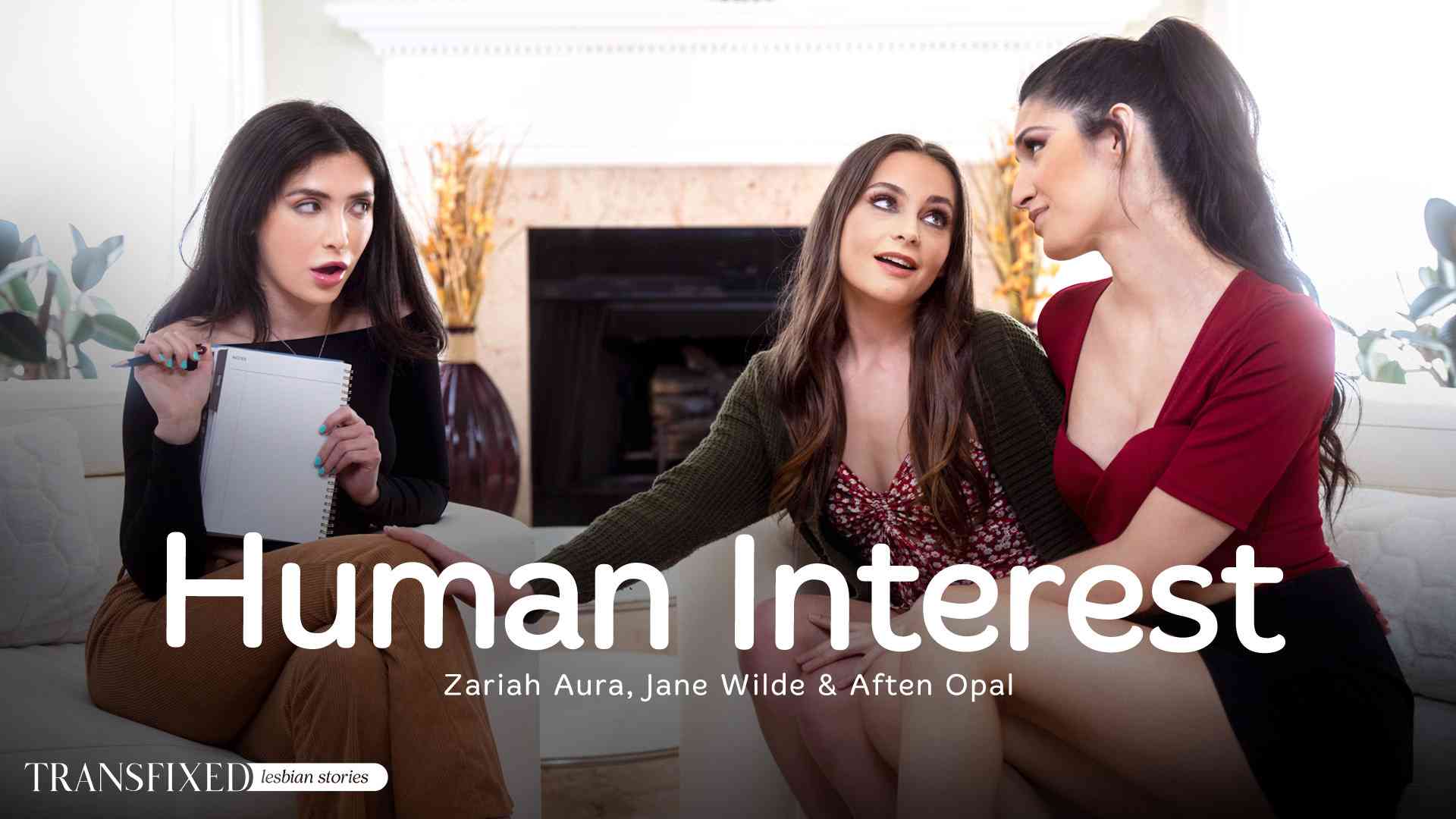 Transfixed &#8211; Jane Wilde, Aften Opal And Zariah Aura &#8211; Human Interest, PervTube.net