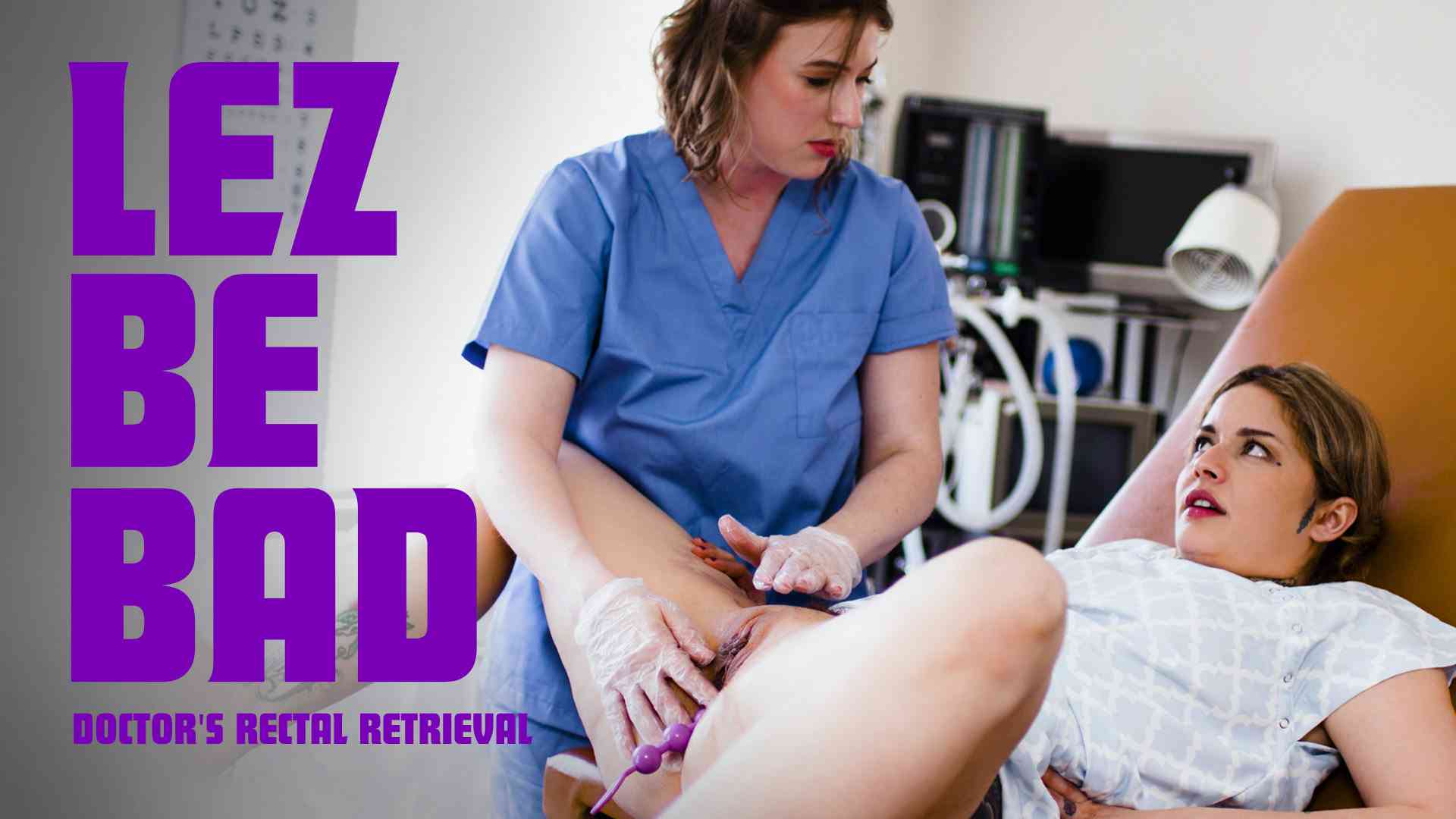 LezBeBad &#8211; Riley Nixon And Vanessa Vega &#8211; Doctor&#8217;s Rectal Retrieval, PervTube.net