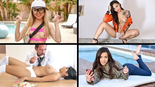 TeamSkeetSelects – Ember Snow, Jasmine Grey, Honey Gold, Vina Sky, Lulu Chu, Kimmy Kimm And Elle Lee – Little Asian Cuties Compilation