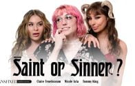 Transfixed – Claire Tenebrarum, Nicole Aria And Tommy King – Saint Or Sinner?