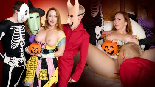 FreeuseMILF – Sophia Locke And Evie Christian – The Halloween Pranksters