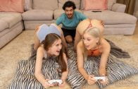 HotGirlsGame – Kay Lovely And Athena Heart – Gamer Roomie Cucks Lesbian GF