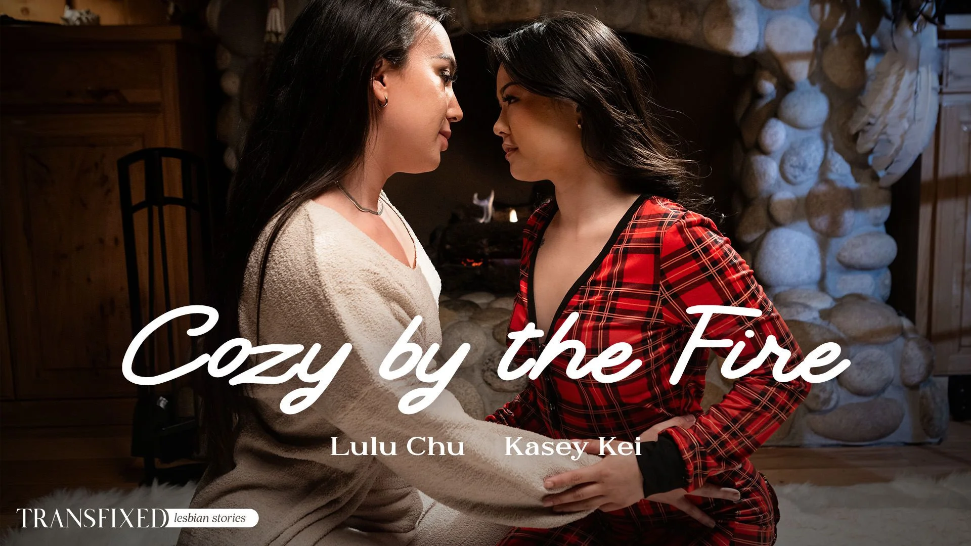 Transfixed &#8211; Lulu Chu And Kasey Kei &#8211; Cozy By The Fire, PervTube.net