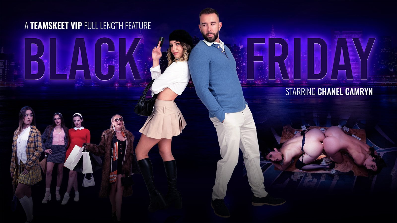 TeamSkeetFeatures &#8211; Aften Opal, Penelope Woods, Aubree Valentine, Chanel Camryn And Crystal Clark &#8211; Black Friday, PervTube.net