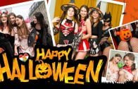 ClubSweethearts – Jane White, Virgin Butterfly, Elise Moon, Olivia Trunk, Sadistka Hub, Funky Town And Milka Wey – Happy Halloween Lesbian Edition